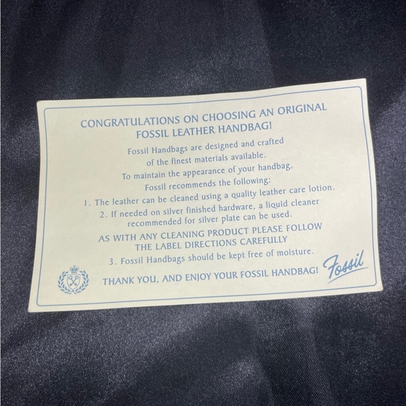 Fossil Tan Genuine Leather Shoulder Bag - Picture 10 of 10